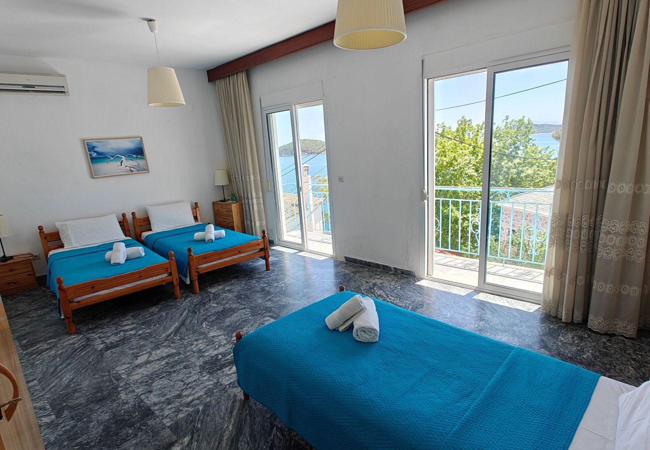 House in Skiathos - Orsalia Sea View House in romantic Plakes 