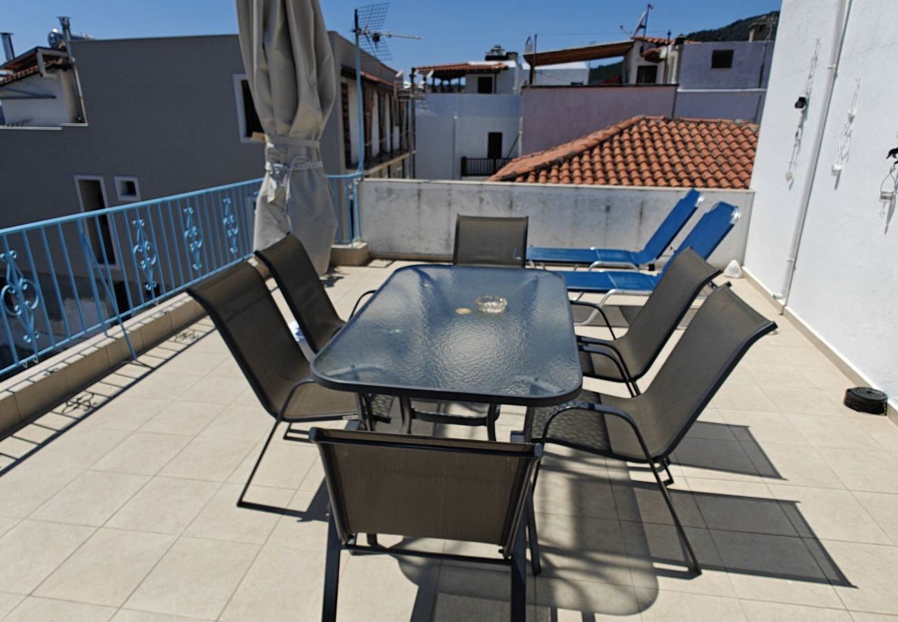 House in Skiathos - Orsalia Sea View House in romantic Plakes 