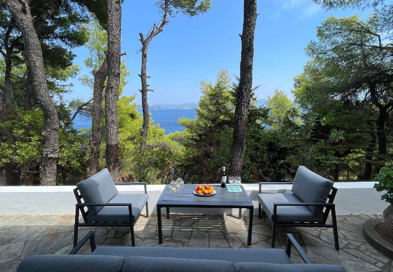 Villa in Skiathos - SuperNova, glorious villa for 10 near beach 
