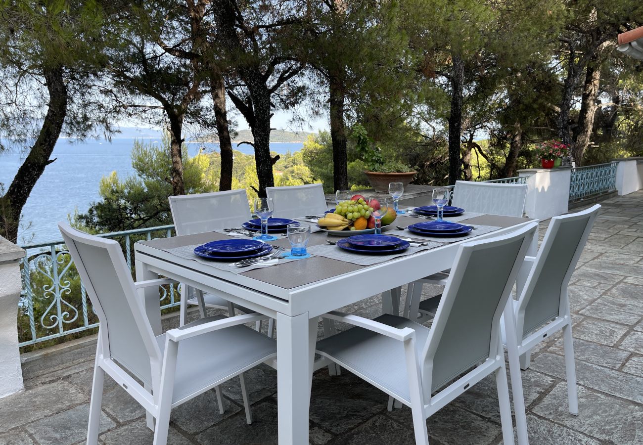 Villa in Skiathos - SuperNova, glorious villa for 10 near beach 