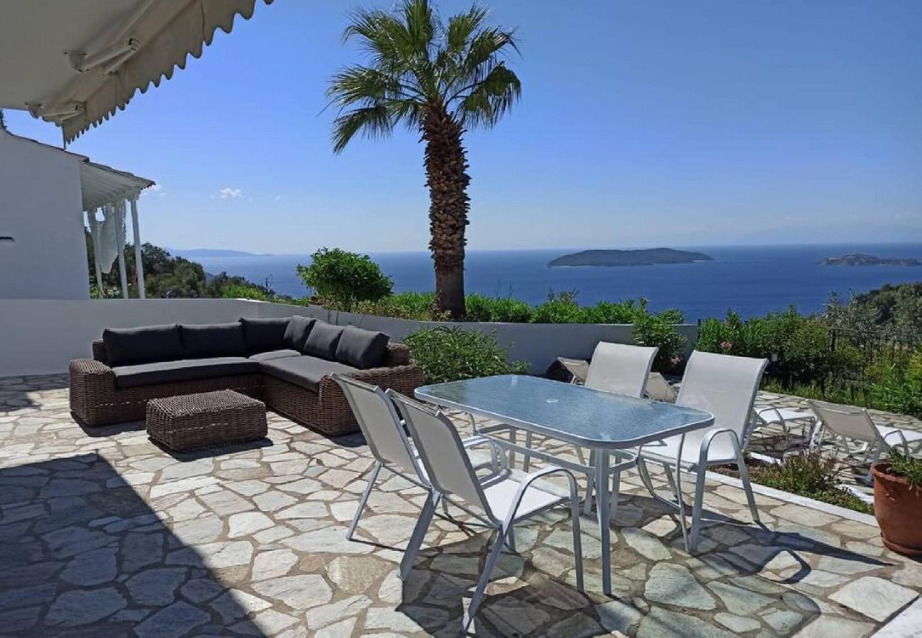 Villa in Skiathos - Villa Kalliope  theater-like sea views  3 bedrooms 