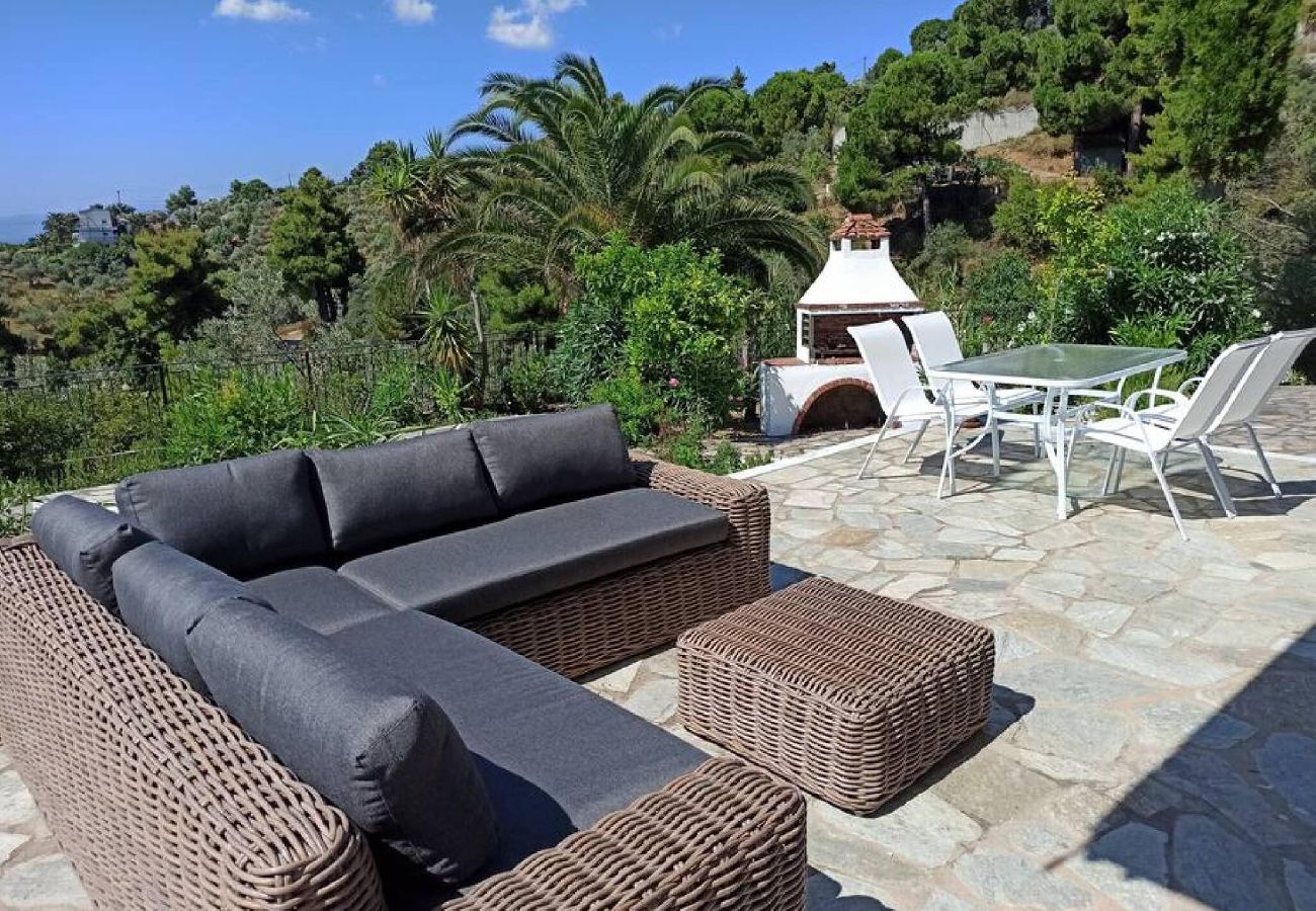 Villa in Skiathos - Villa Kalliope  theater-like sea views  3 bedrooms 