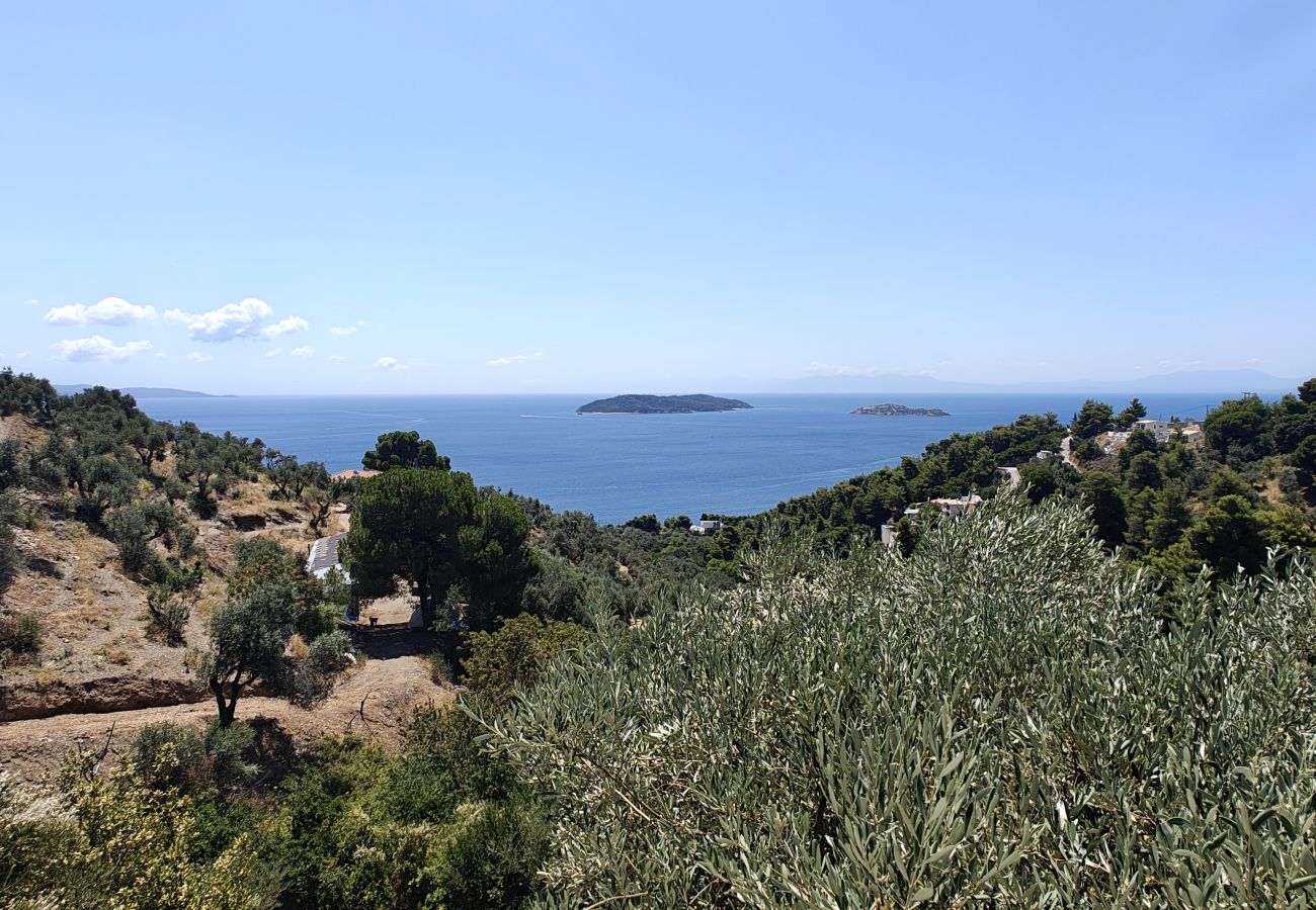 Villa in Skiathos - Lovely villa for 6 with stunning sea views 