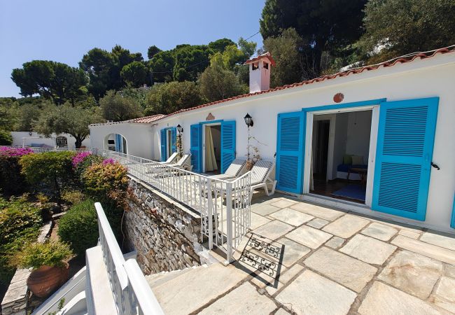 Villa in Skiathos - Villa Eirini, bright and airy 4-bedroomed villa with magical seaviews